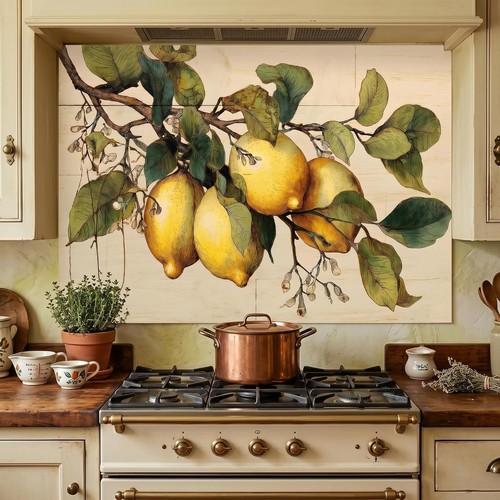 Adesivo murale cucina - , limone